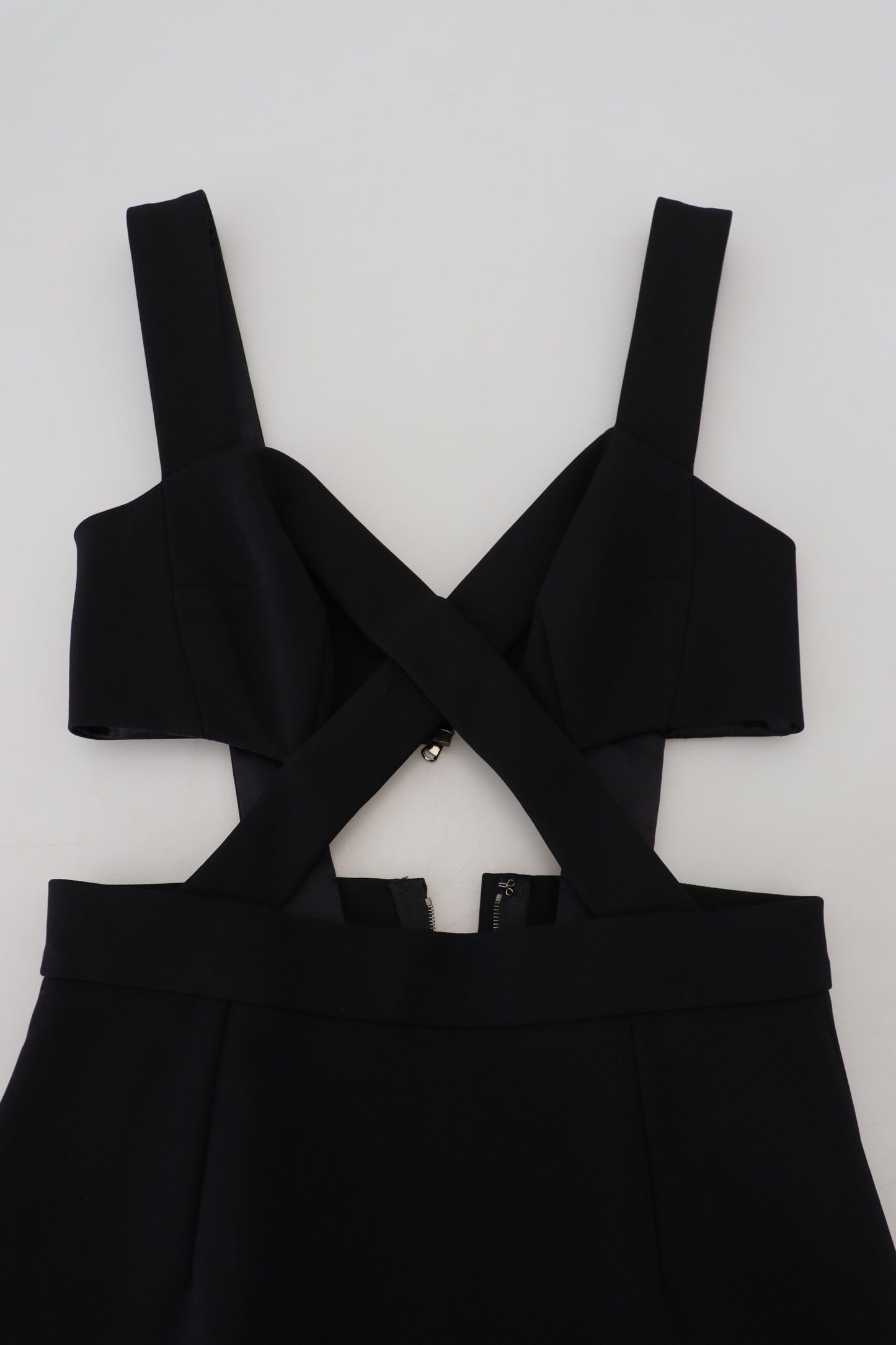 Vestido Midi Ceñido Dolce & Gabbana Negro de Viscosa