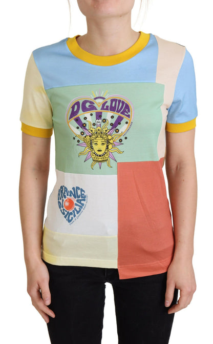 Dolce & Gabbana Algodón Multicolor DG Love Patchwork