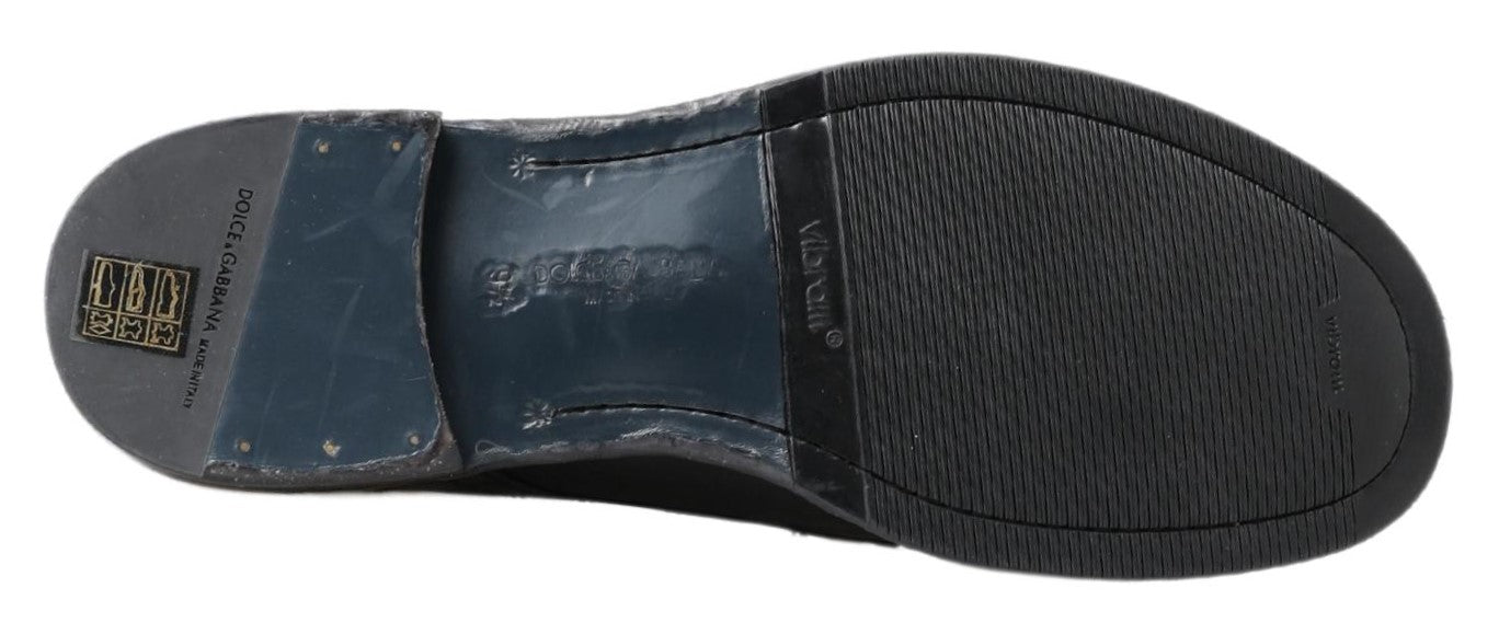 Botas Perugino Dolce & Gabbana de piel de caballo negras