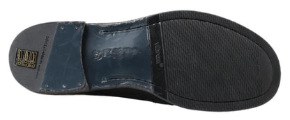 Botas Perugino Dolce & Gabbana de piel de caballo negras