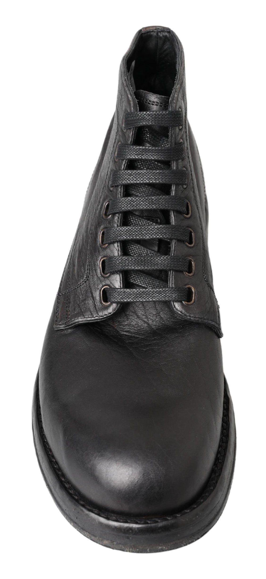 Botas Perugino Dolce & Gabbana de piel de caballo negras
