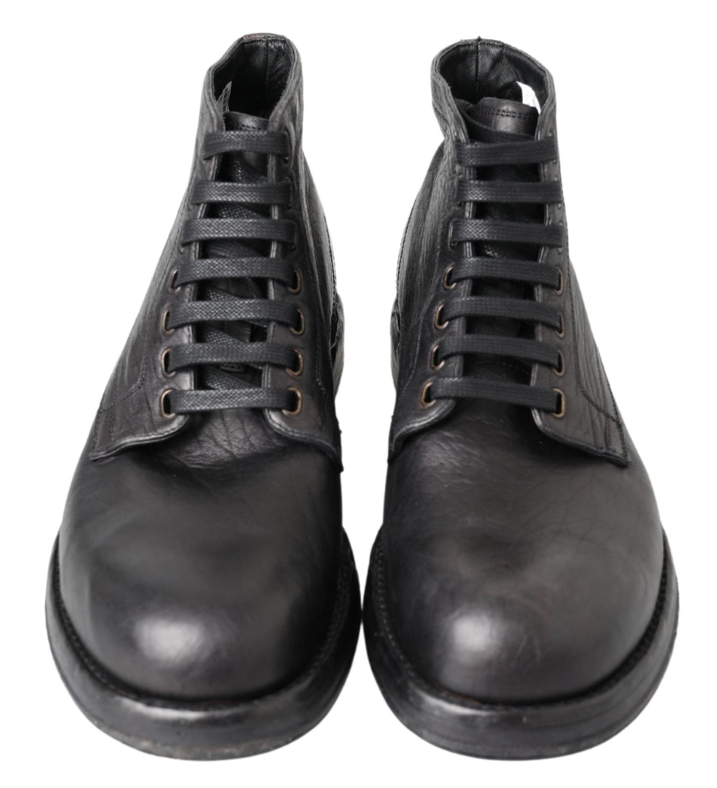 Botas Perugino Dolce & Gabbana de piel de caballo negras