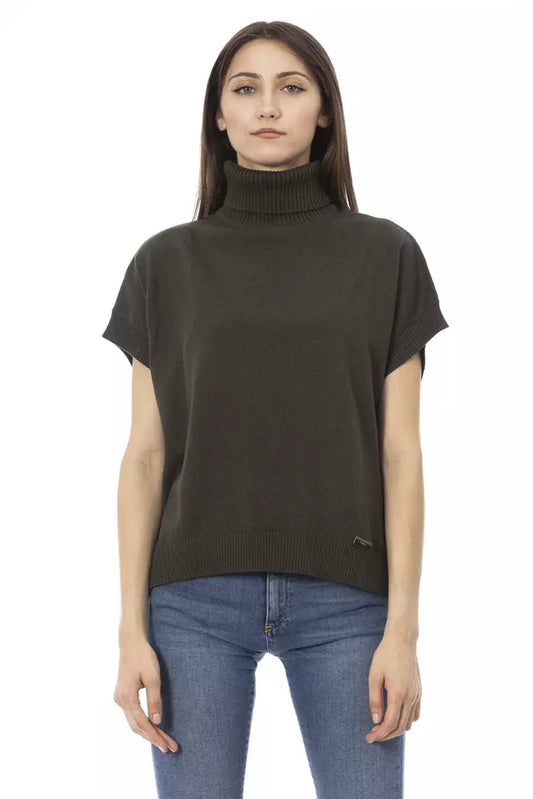 Jersey de lana verde para mujer Baldinini Trend
