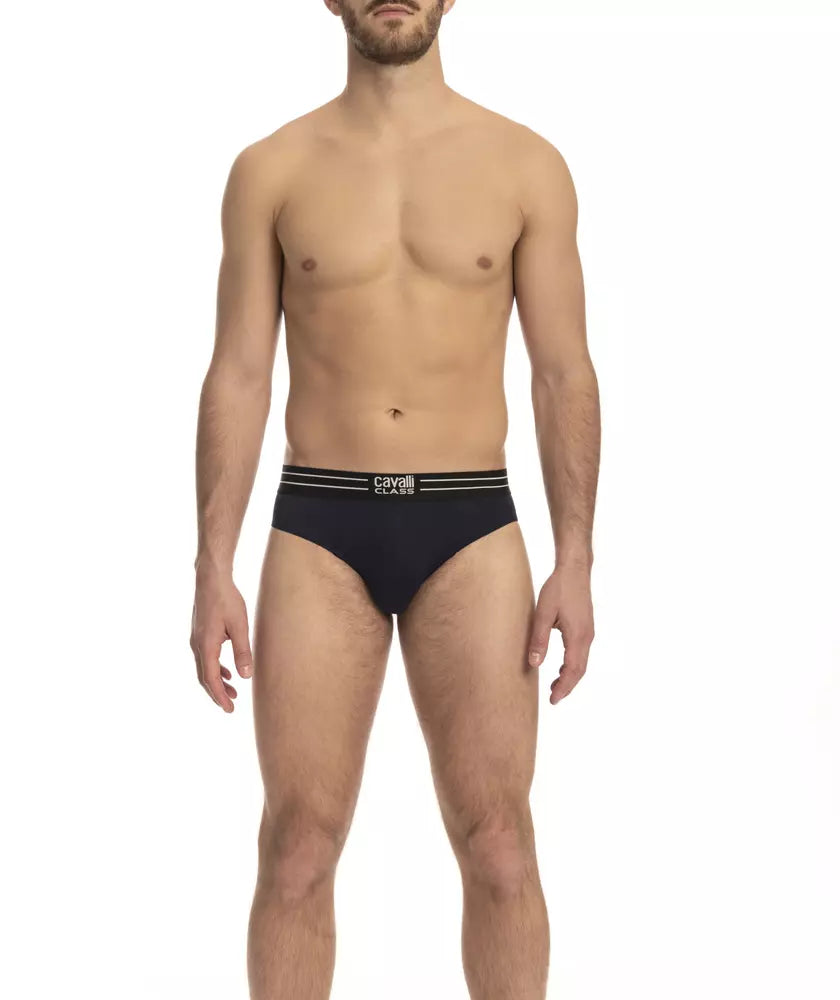 Pack de ropa interior Cavalli Class de algodón azul para hombre