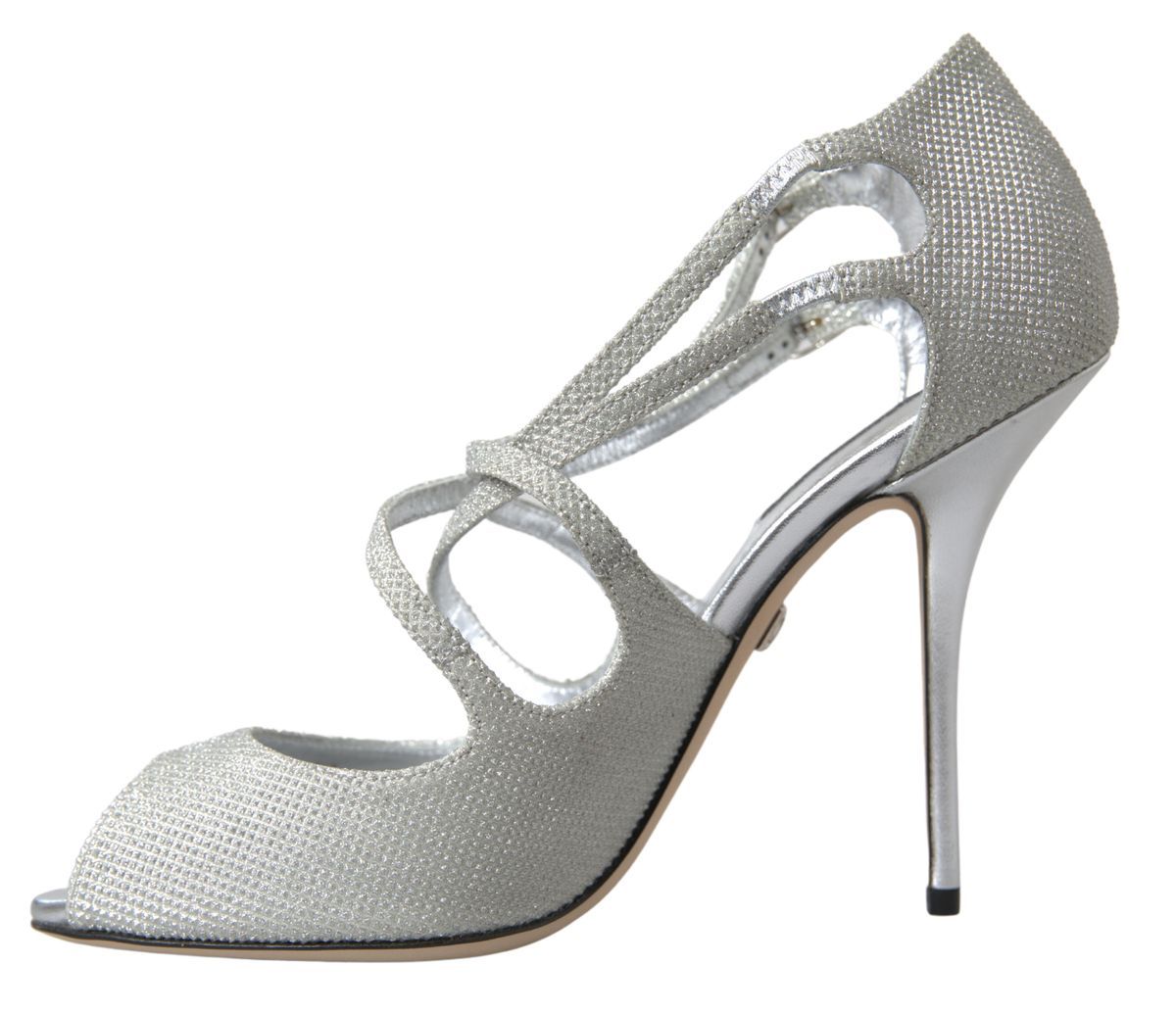 Zapatos de tacón Dolce & Gabbana Silver Shimmers Sandals