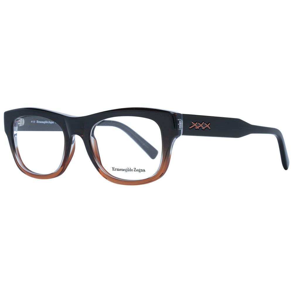 Gafas Ermenegildo Zegna de plástico marrón (monturas)