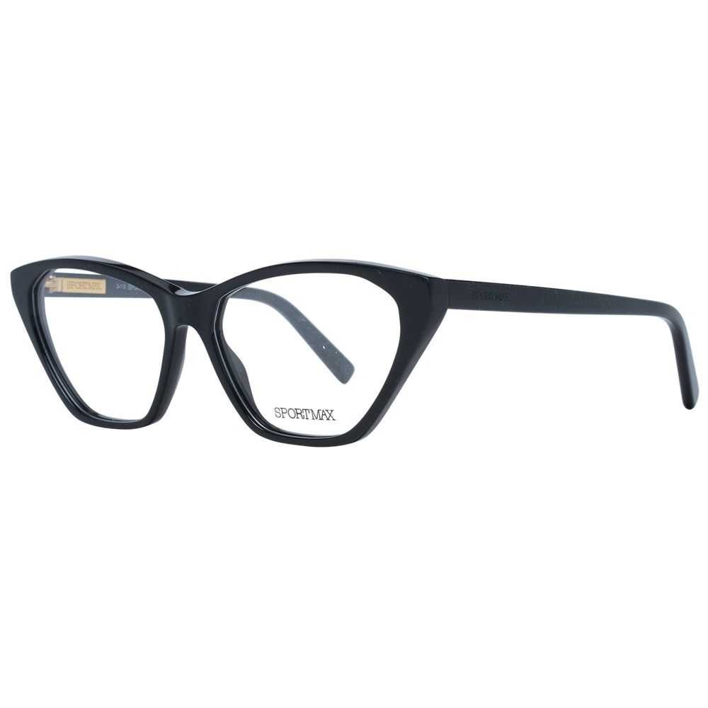 Gafas de acetato negras Sportmax (montura)