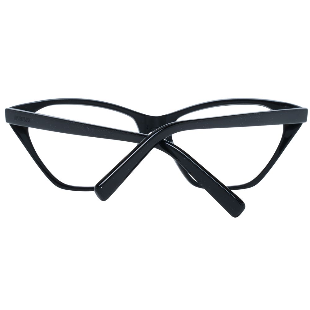 Gafas de acetato negras Sportmax (montura)
