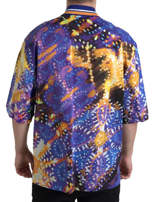 Camiseta polo de algodón con estampado Luminaire de Dolce & Gabbana para hombre