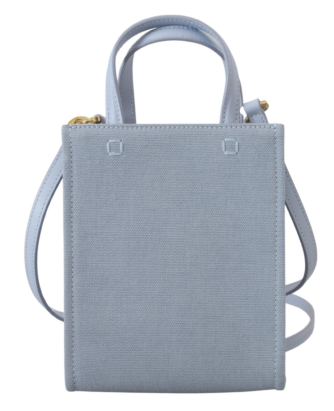 Bolso De Hombro Givenchy Mini En Canvas Recubierto Azul Nube