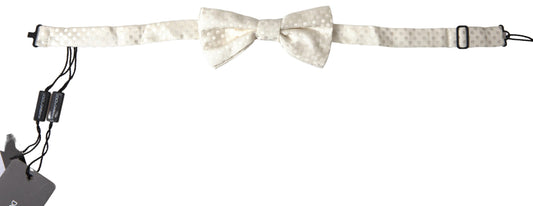 Pajarita Papillon Ajustable Dolce & Gabbana con Estampado Ivory Fantasy