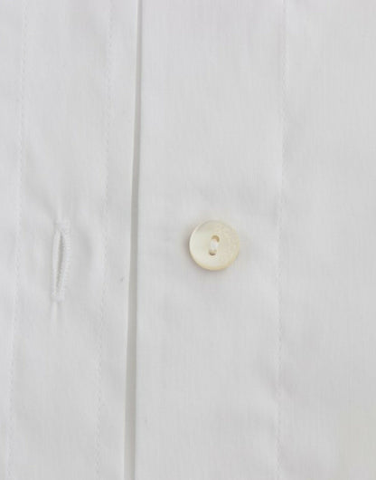 John Galliano Camisa de Algodón Blanca