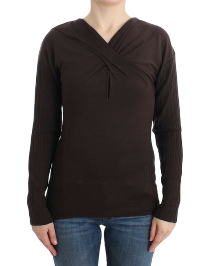 Jersey de lana Cavalli Brown