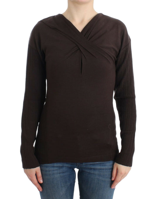 Jersey de lana Cavalli Brown