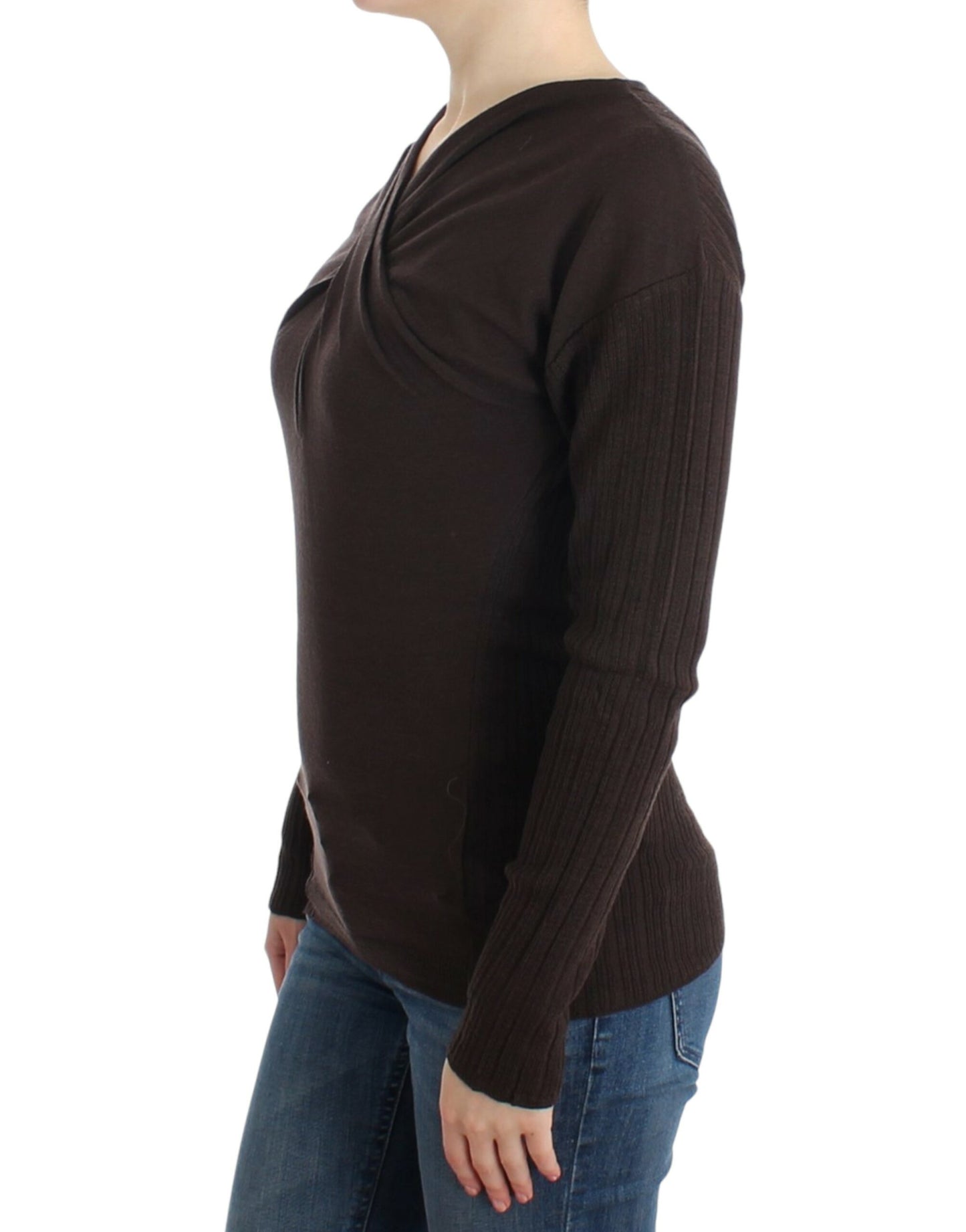 Jersey de lana Cavalli Brown