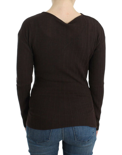 Jersey de lana Cavalli Brown