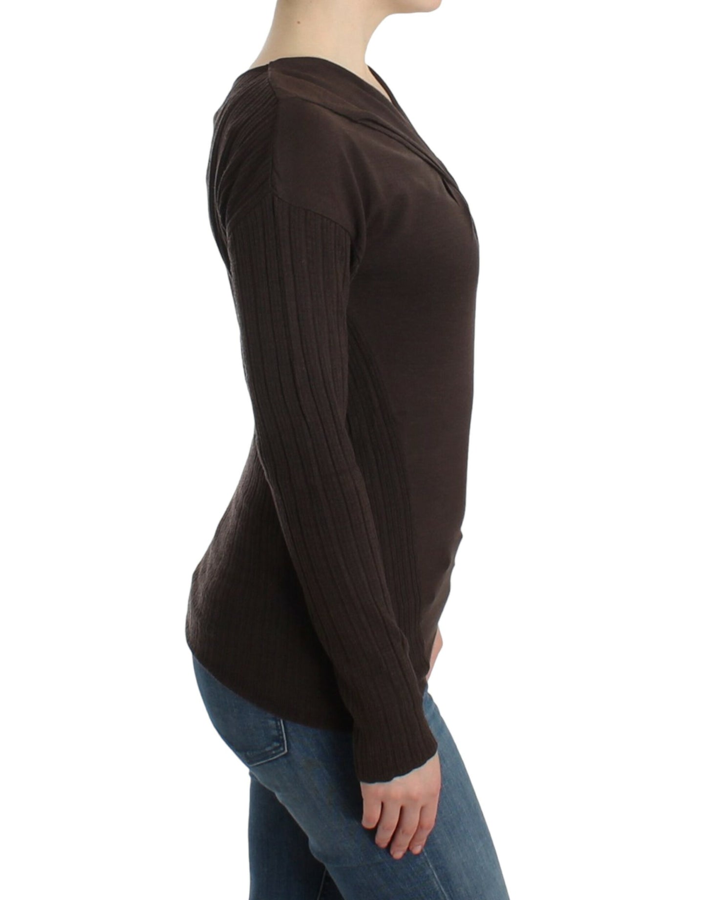 Jersey de lana Cavalli Brown