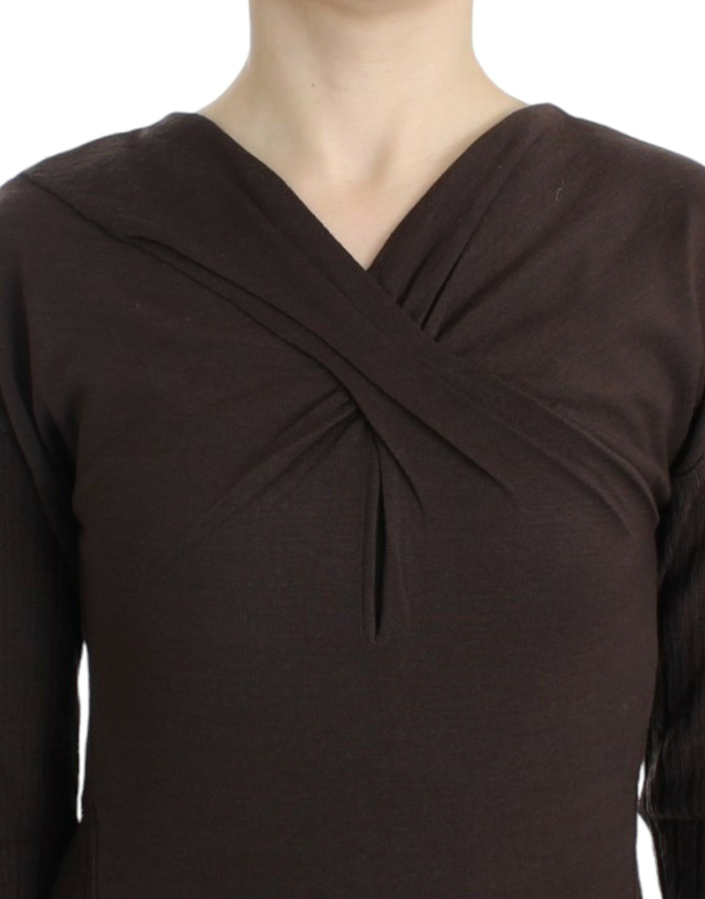 Jersey de lana Cavalli Brown