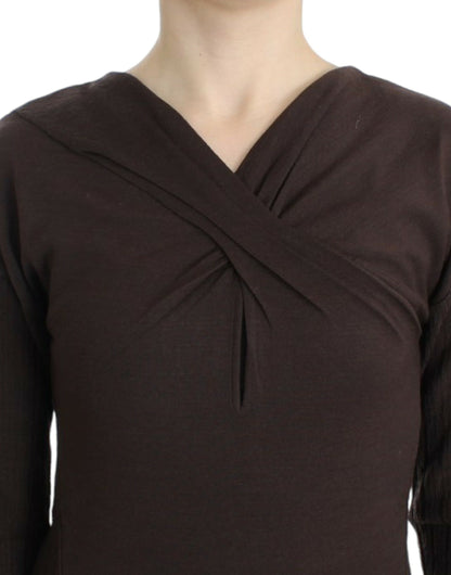 Jersey de lana Cavalli Brown