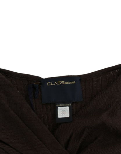 Jersey de lana Cavalli Brown