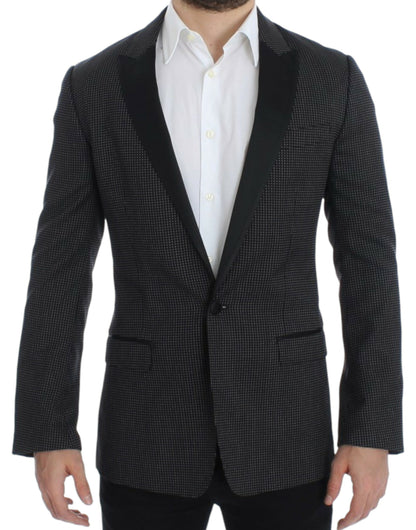 Blazer MARTINI slim Dolce & Gabbana de lana negra