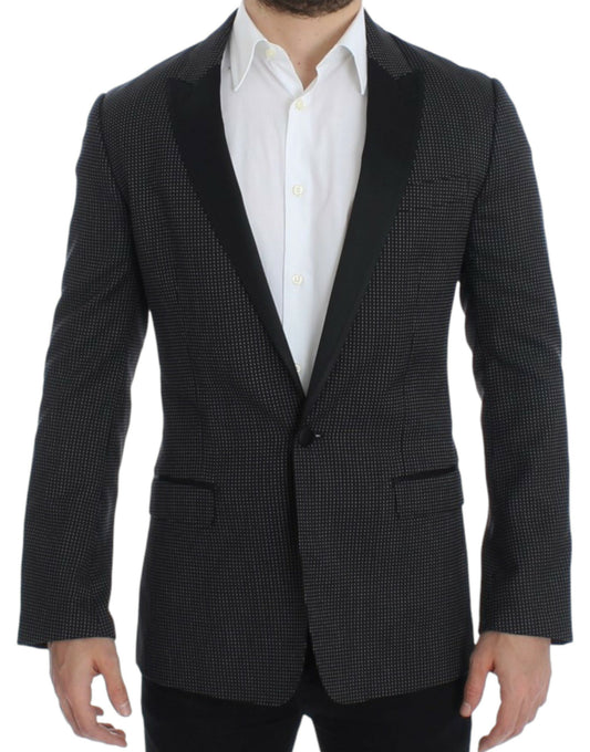 Blazer MARTINI slim Dolce & Gabbana de lana negra