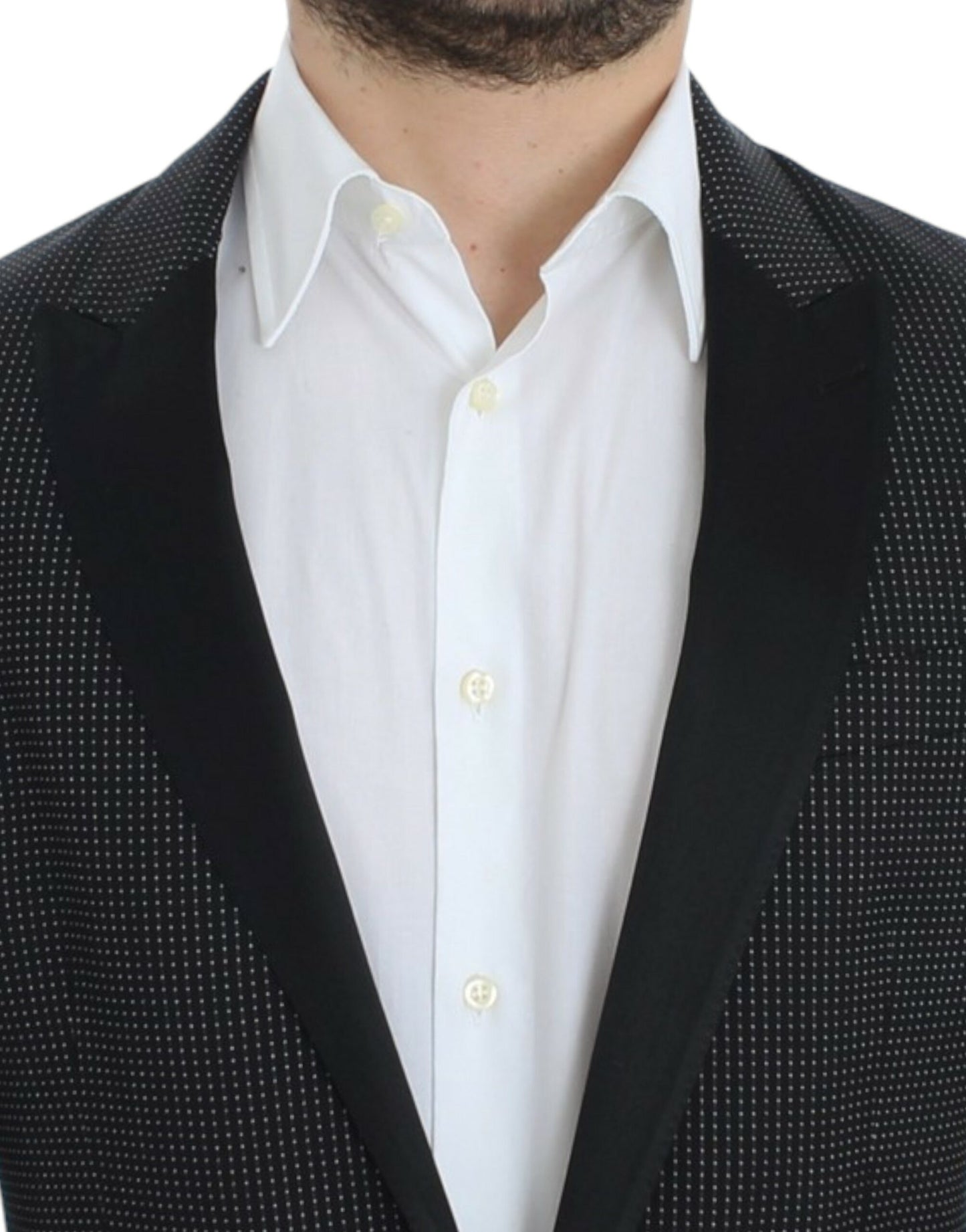 Blazer MARTINI slim Dolce & Gabbana de lana negra