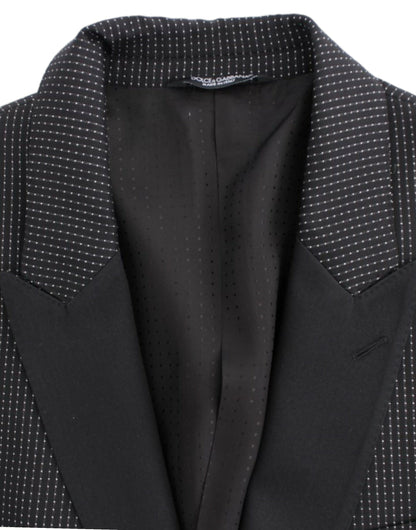 Blazer MARTINI slim Dolce & Gabbana de lana negra