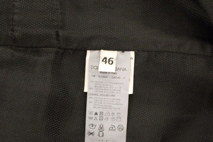 Chaleco Blazer Dolce & Gabbana de Algodón Viscosa Negro