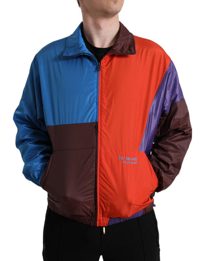Chaqueta cortavientos multicolor Dolce & Gabbana