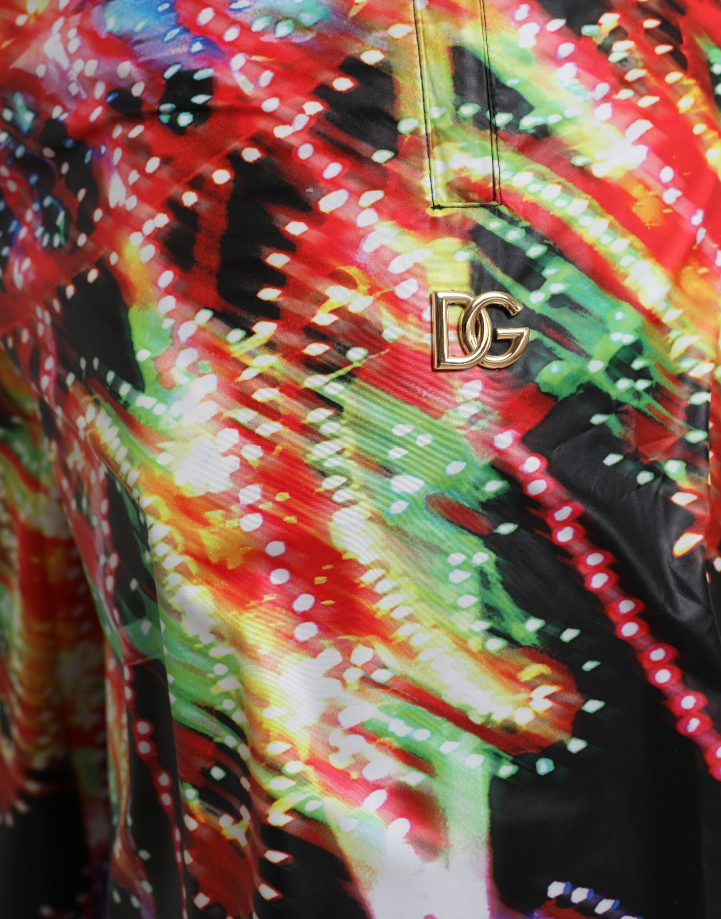 Dolce & Gabbana Bermuda Masculina Estampado Luminarie Multicolor