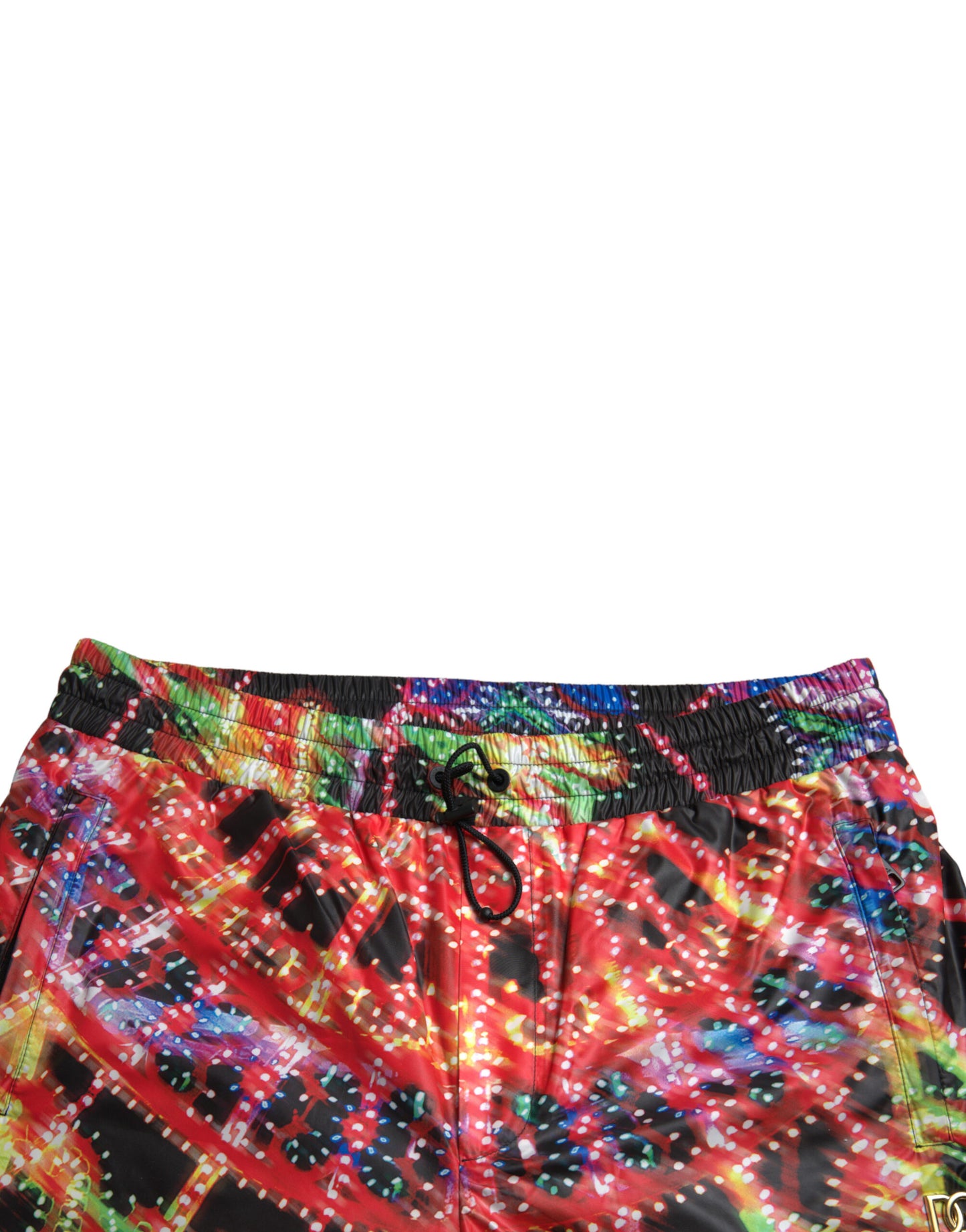 Dolce & Gabbana Bermuda Masculina Estampado Luminarie Multicolor