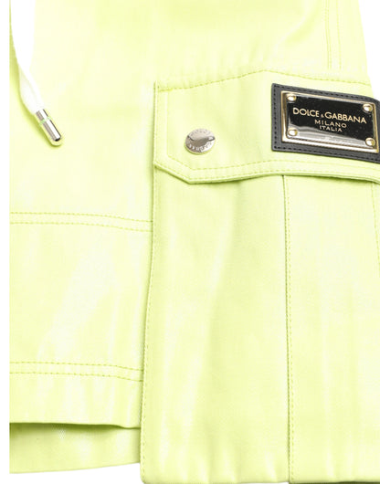 Bermudas cargo de hombre Dolce & Gabbana de algodón verde claro
