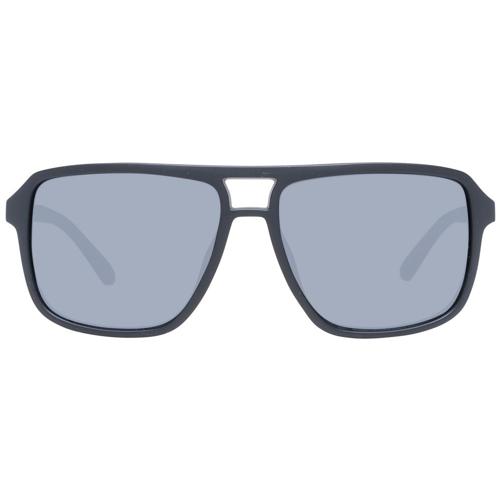 Lunettes de soleil Guess en plastique noir