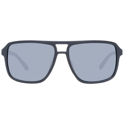 Lunettes de soleil Guess en plastique noir