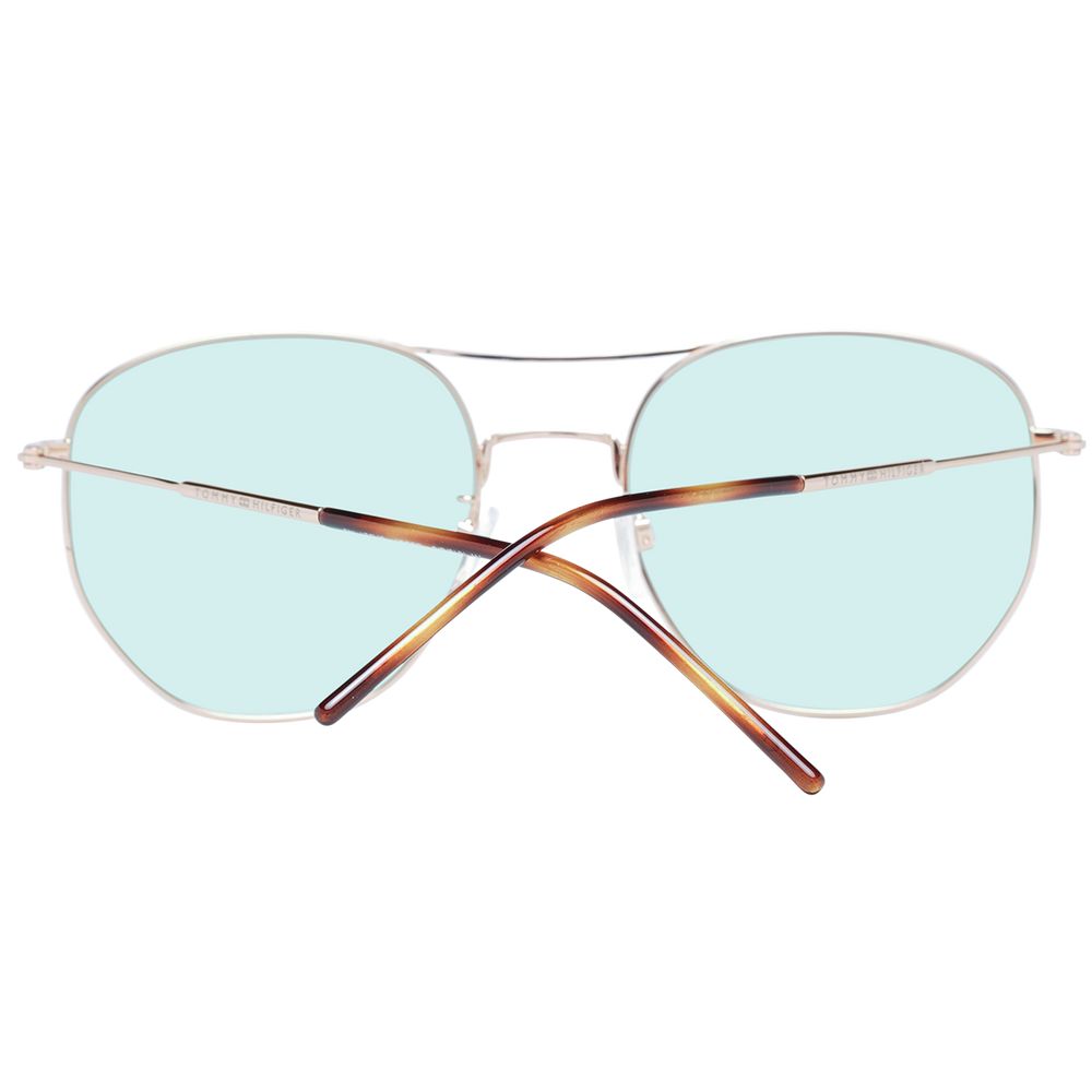 Gafas de sol Tommy Hilfiger de metal oro rosado