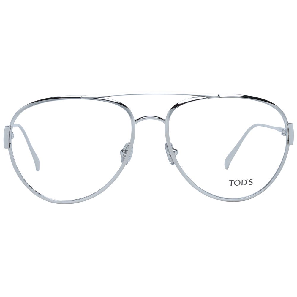 Gafas metálicas plateadas Tod's (montura)
