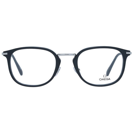 Gafas (montura) de metal y plástico Omega Black
