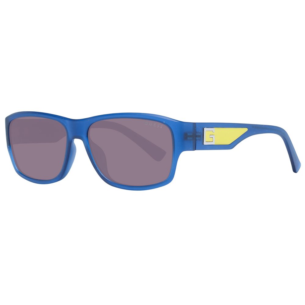 Gafas de sol de plástico azules Guess