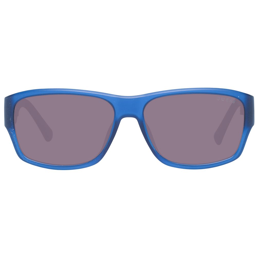 Gafas de sol de plástico azules Guess