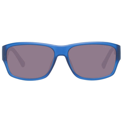 Gafas de sol de plástico azules Guess