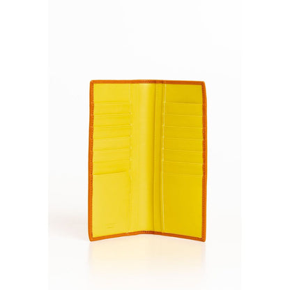 Billetera de hombre Trussardi de cuero marrón