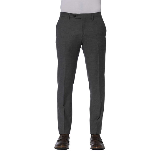 Pantalón de lana gris Trussardi para hombre