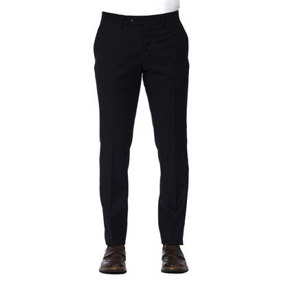 Pantalón de Lana Azul para Hombre Trussardi