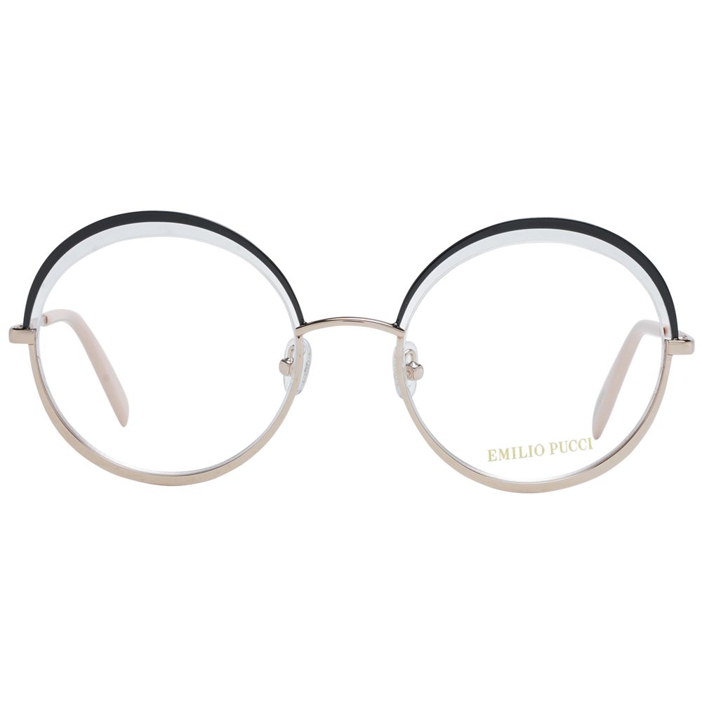 Gafas Emilio Pucci Negras de Metal (Montura)