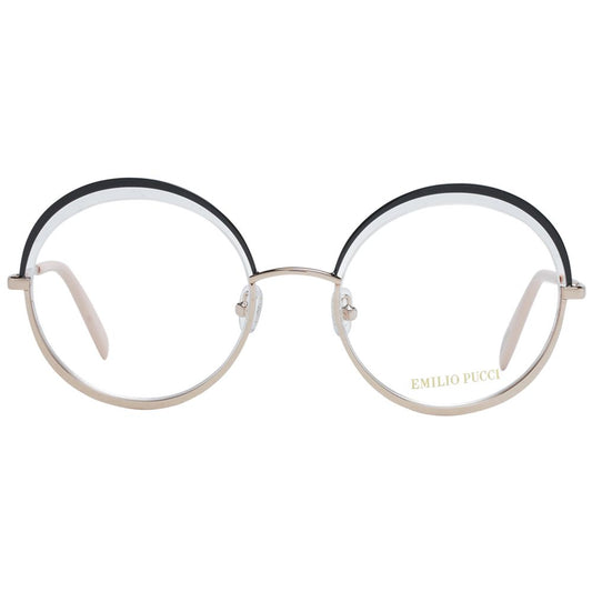 Gafas Emilio Pucci Negras de Metal (Montura)