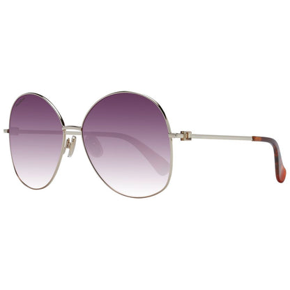 Gafas de sol Max Mara de metal dorado