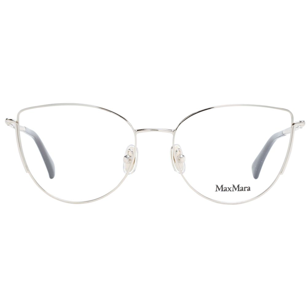 Gafas Max Mara de metal dorado (montura)