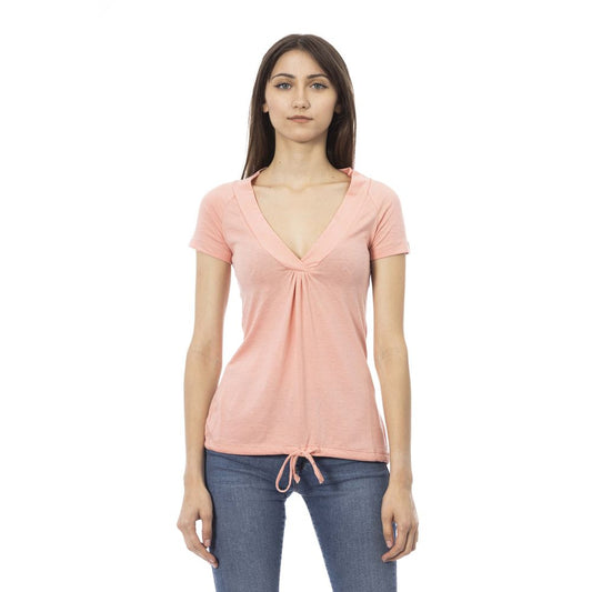 Camiseta de Algodón Multicolor Trussardi Action para Mujer