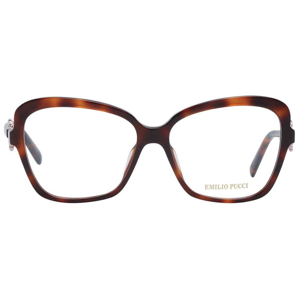 Gafas de plástico marrón Emilio Pucci (montura)